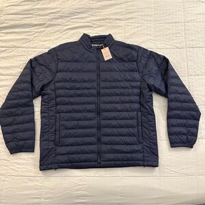 Peter Millar All Course Puffer Jacket | Men’s XL | New with Tags | Navy Blue